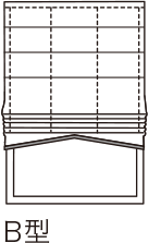 ボトムデザインシェードB型